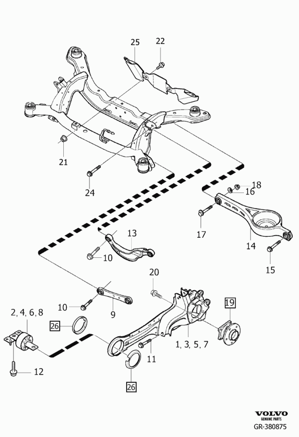 FORD 31212034 - Repair Kit, link www.autospares.lv