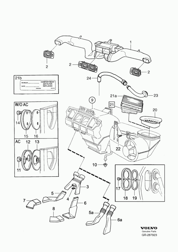 VOLVO 1390135 - Rain cap www.autospares.lv