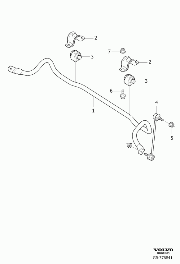 FORD 31340273 - Stiepnis / Atsaite, Stabilizators www.autospares.lv