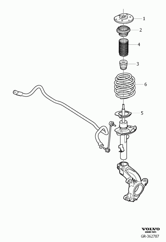 Volvo 31329287 - Dust Cover Kit, shock absorber www.autospares.lv