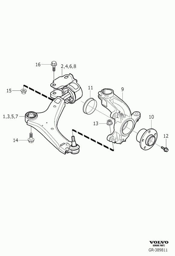 FORD USA 31277344 - Track Control Arm www.autospares.lv