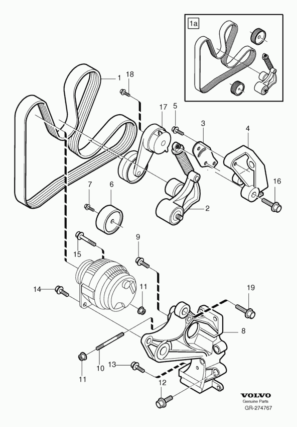 RENAULT 31336248 - Belt Tensioner, v-ribbed belt www.autospares.lv