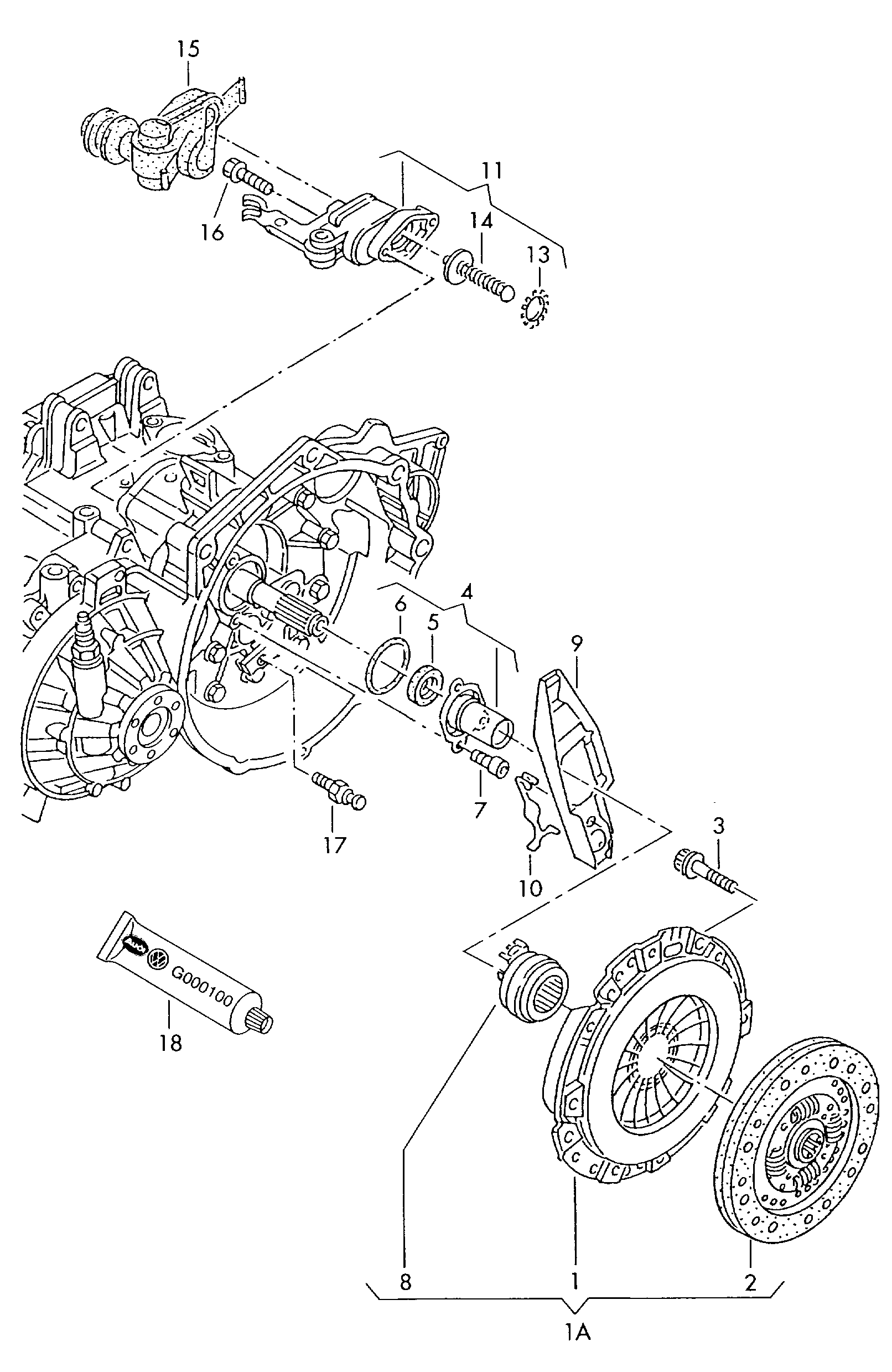 Skoda 02A 141 165 A - Izspiedējgultnis autospares.lv