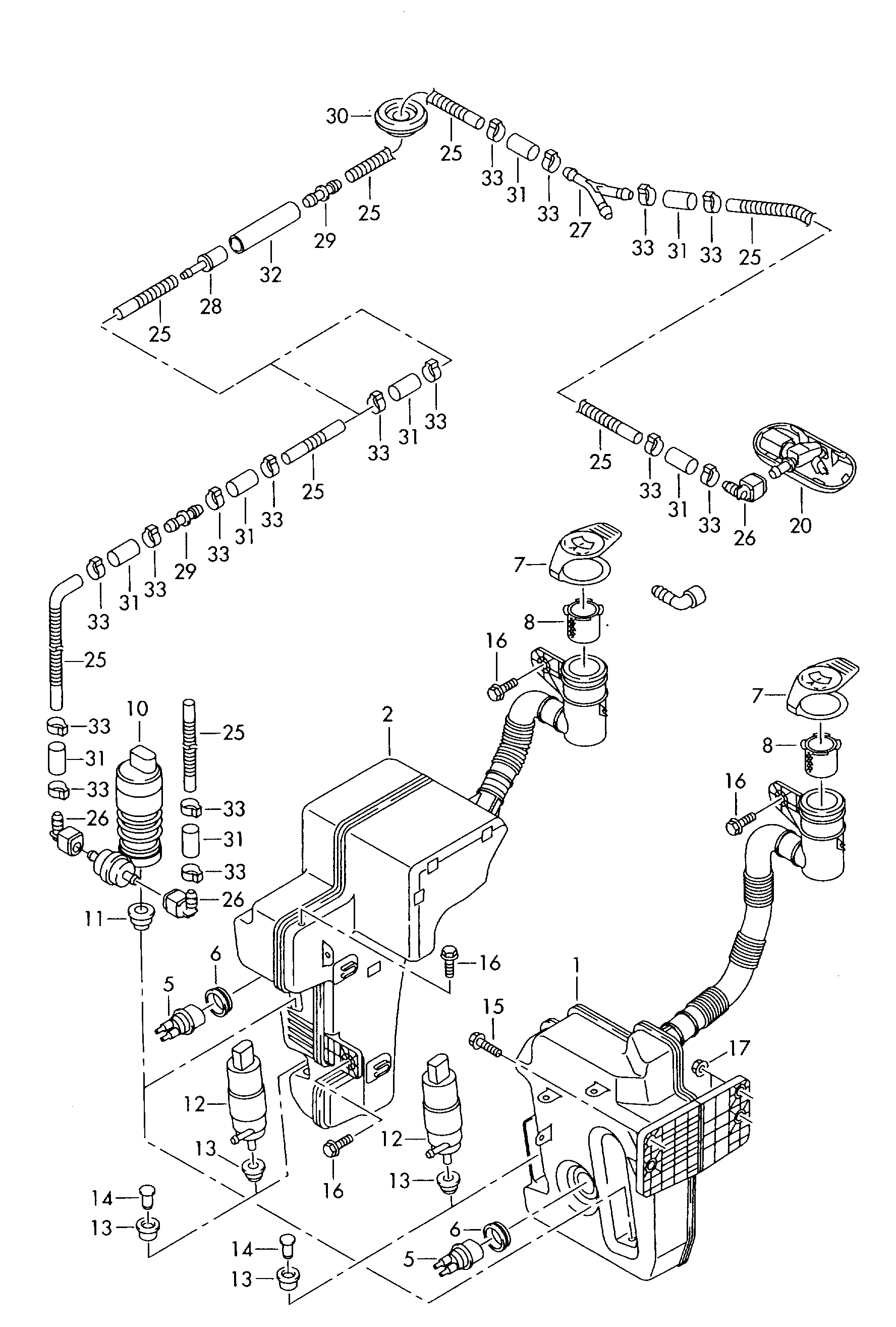 VW 6R0955681 - Ūdenssūknis, Lukturu tīrīšanas sistēma autospares.lv