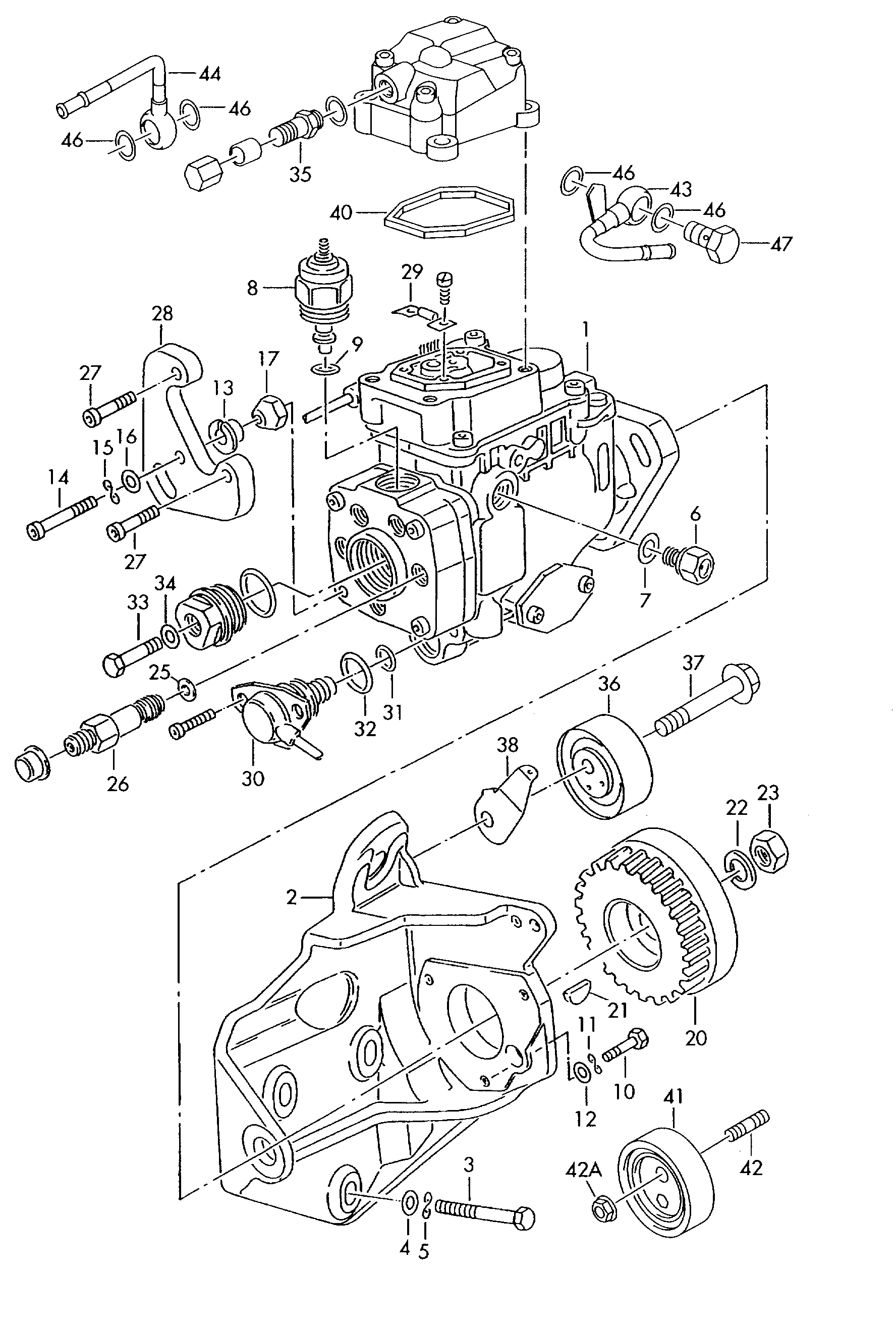 VW 074 130 195 B - Spriegotājrullītis, Gāzu sadales mehānisma piedziņas siksna autospares.lv