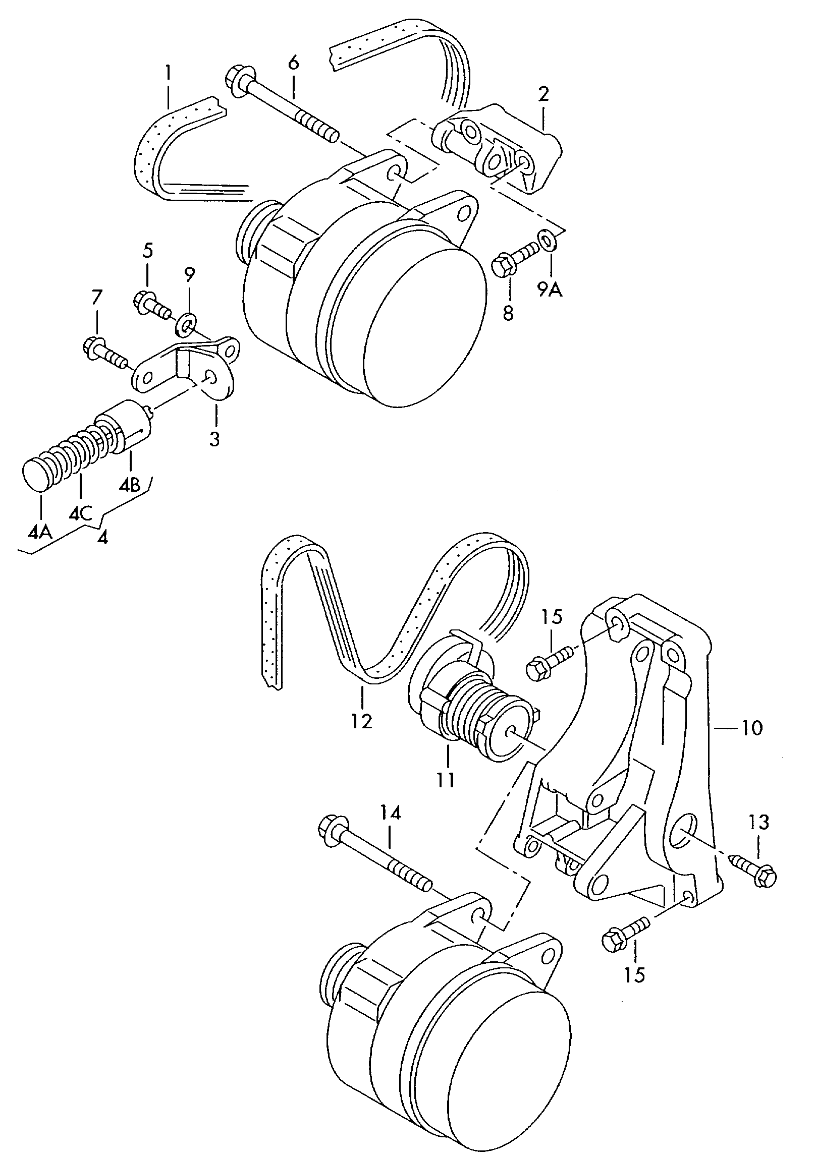 VAG 030903137T - Ķīļrievu siksna autospares.lv