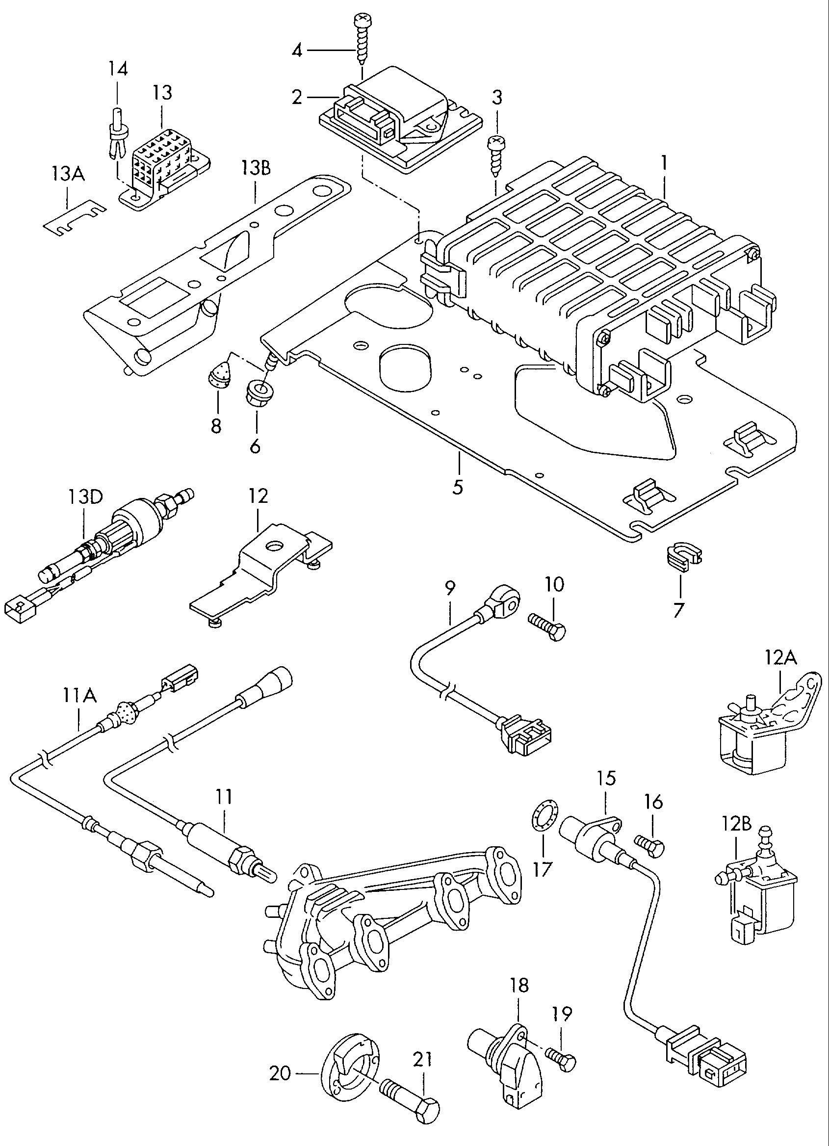 Skoda 191911261A - Relejs, Palaišanas iekārta autospares.lv