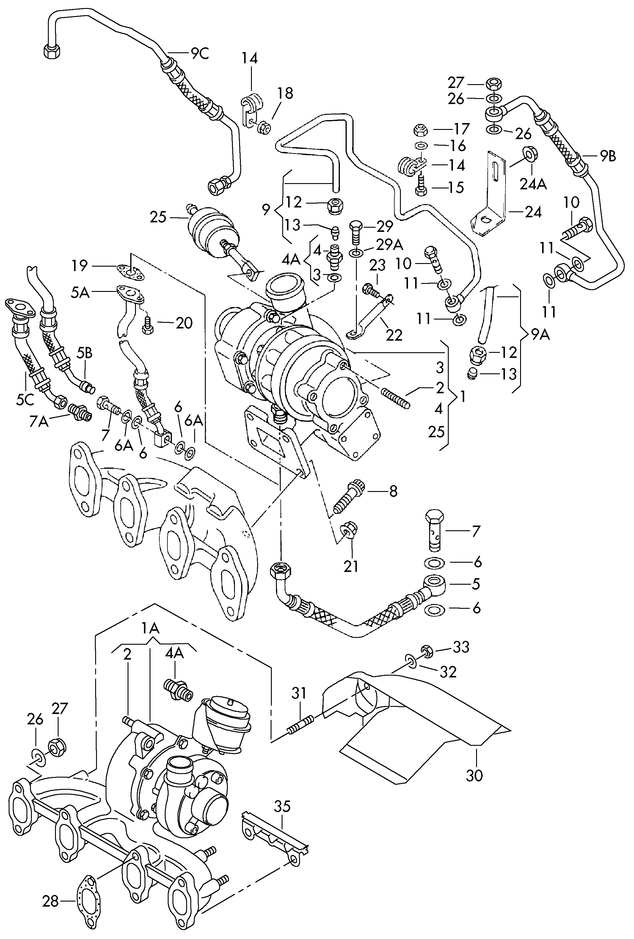 AUDI 045253019L - Kompresors, Turbopūte autospares.lv