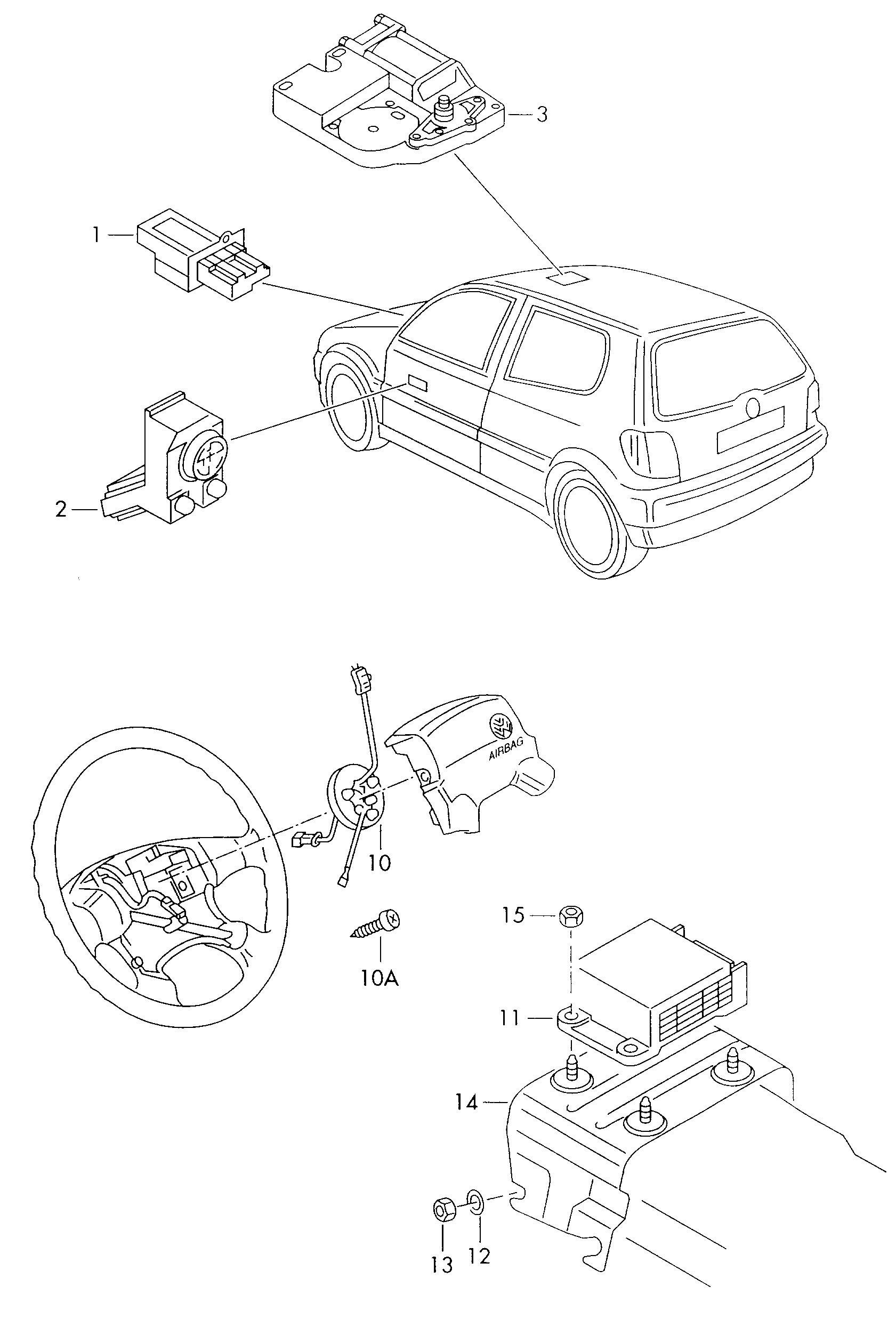 VW 1H0 959 263 - Resistor, interior blower www.autospares.lv