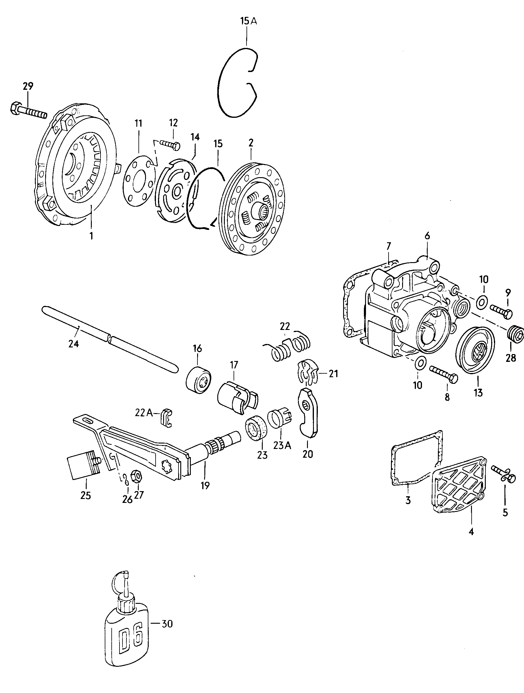 Skoda N 100 134 01 - Skrūve, Piespiedējdisks autospares.lv