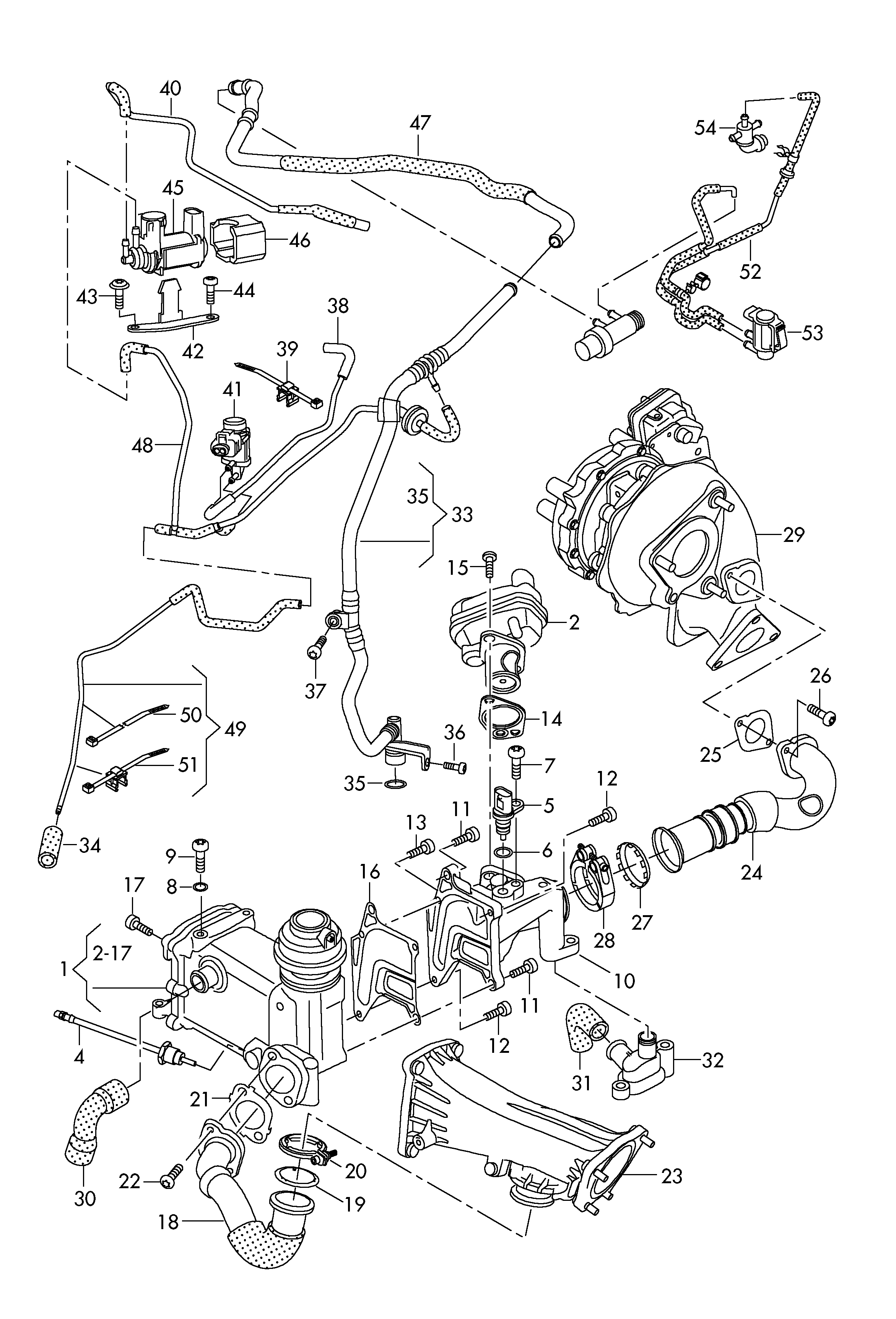 VAG 059131515EH - Izpl. gāzu recirkulācijas vārsts autospares.lv