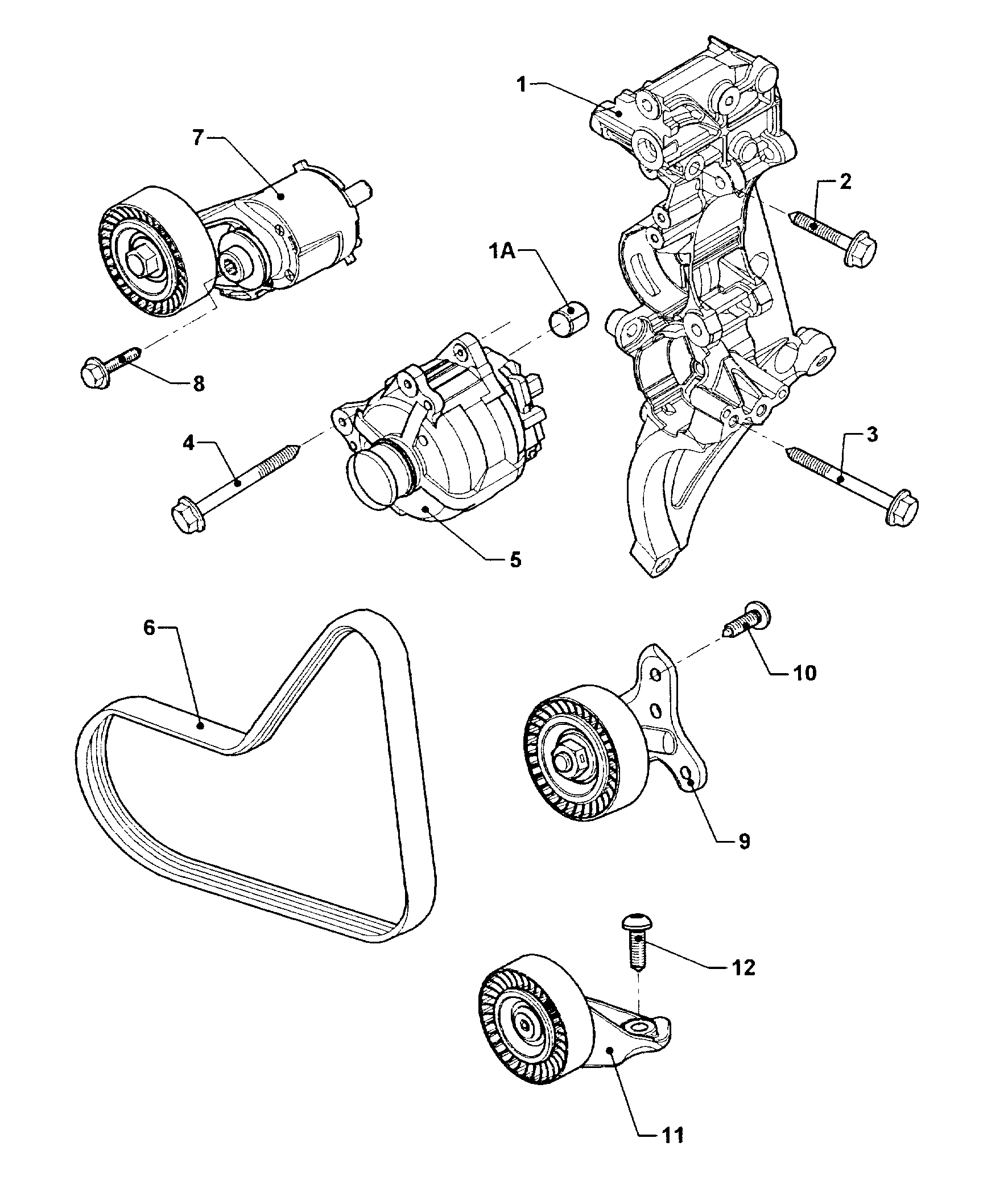 VW 07K145933G - Ķīļrievu siksna autospares.lv