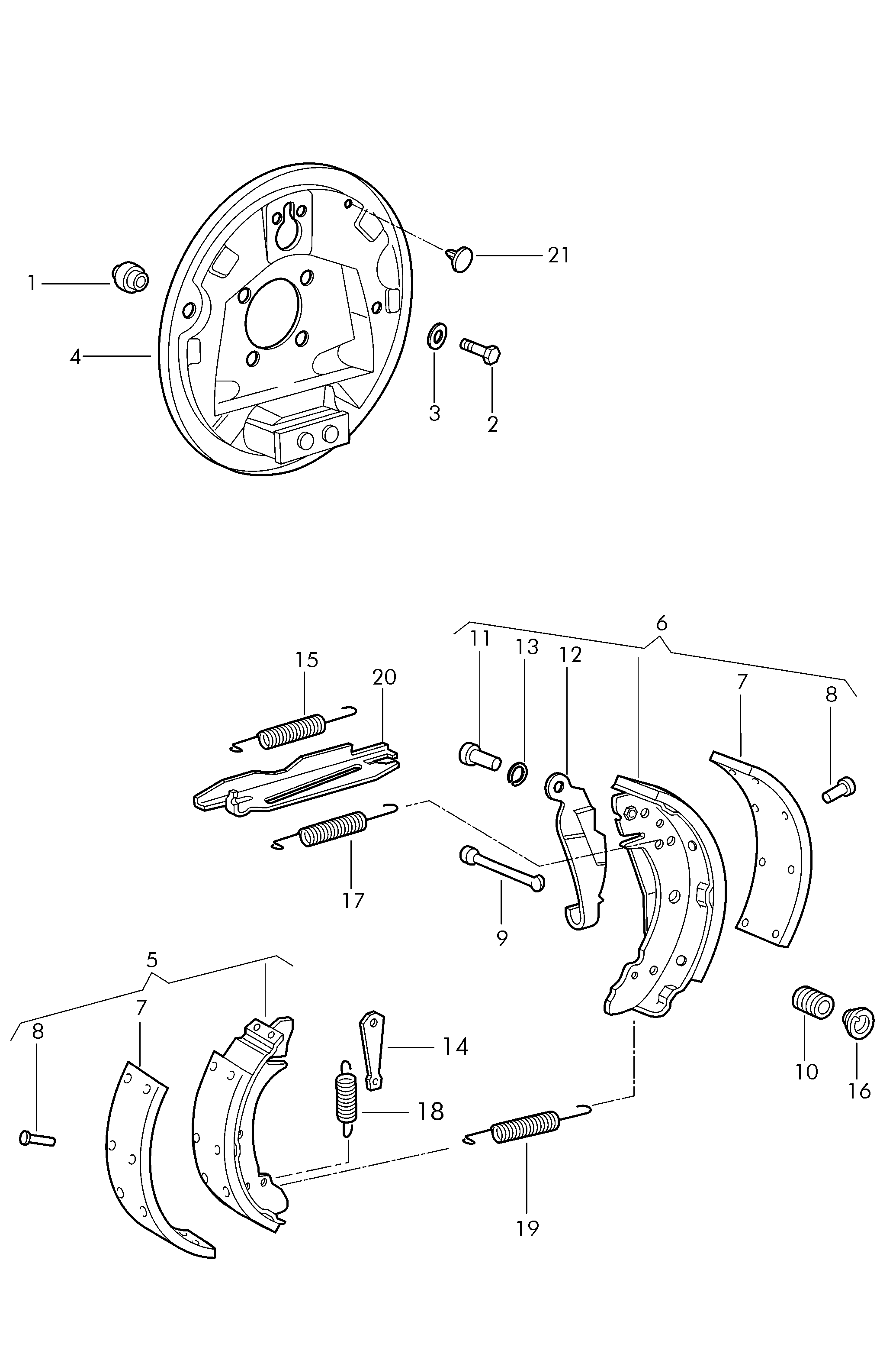 Seat 3096095271 - Bremžu loku komplekts autospares.lv