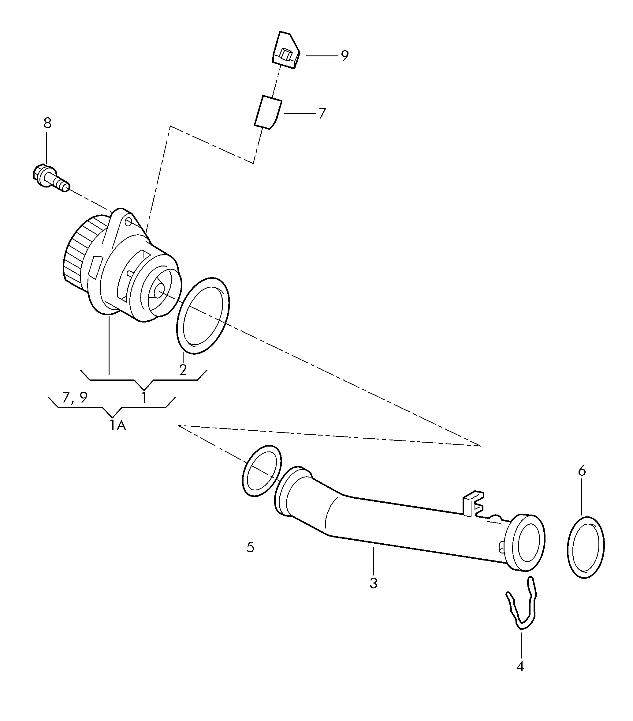 Seat 030 121 008 M - Water Pump www.autospares.lv