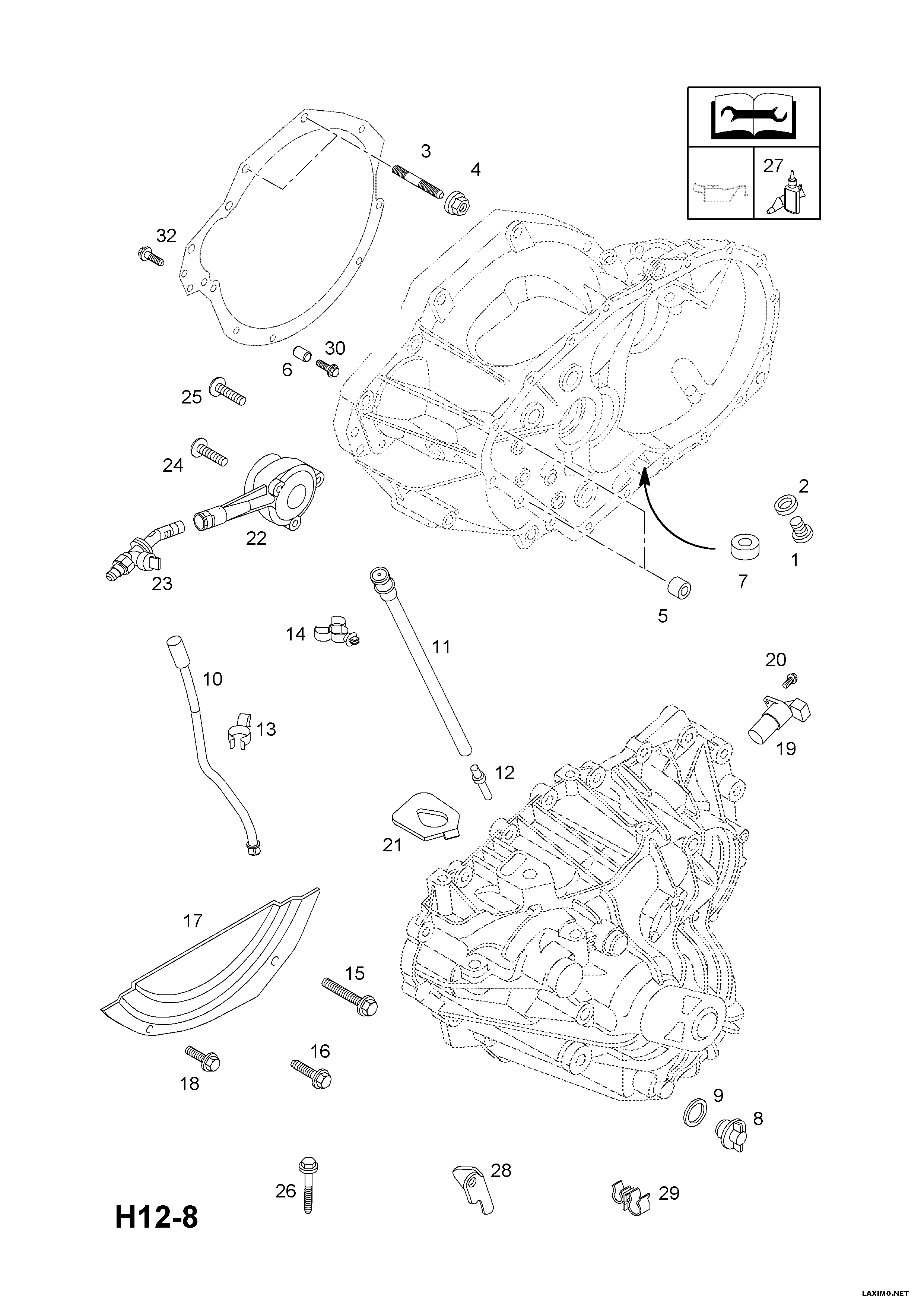 Seat 4 434 817 - Bremžu uzliku kompl., Disku bremzes autospares.lv