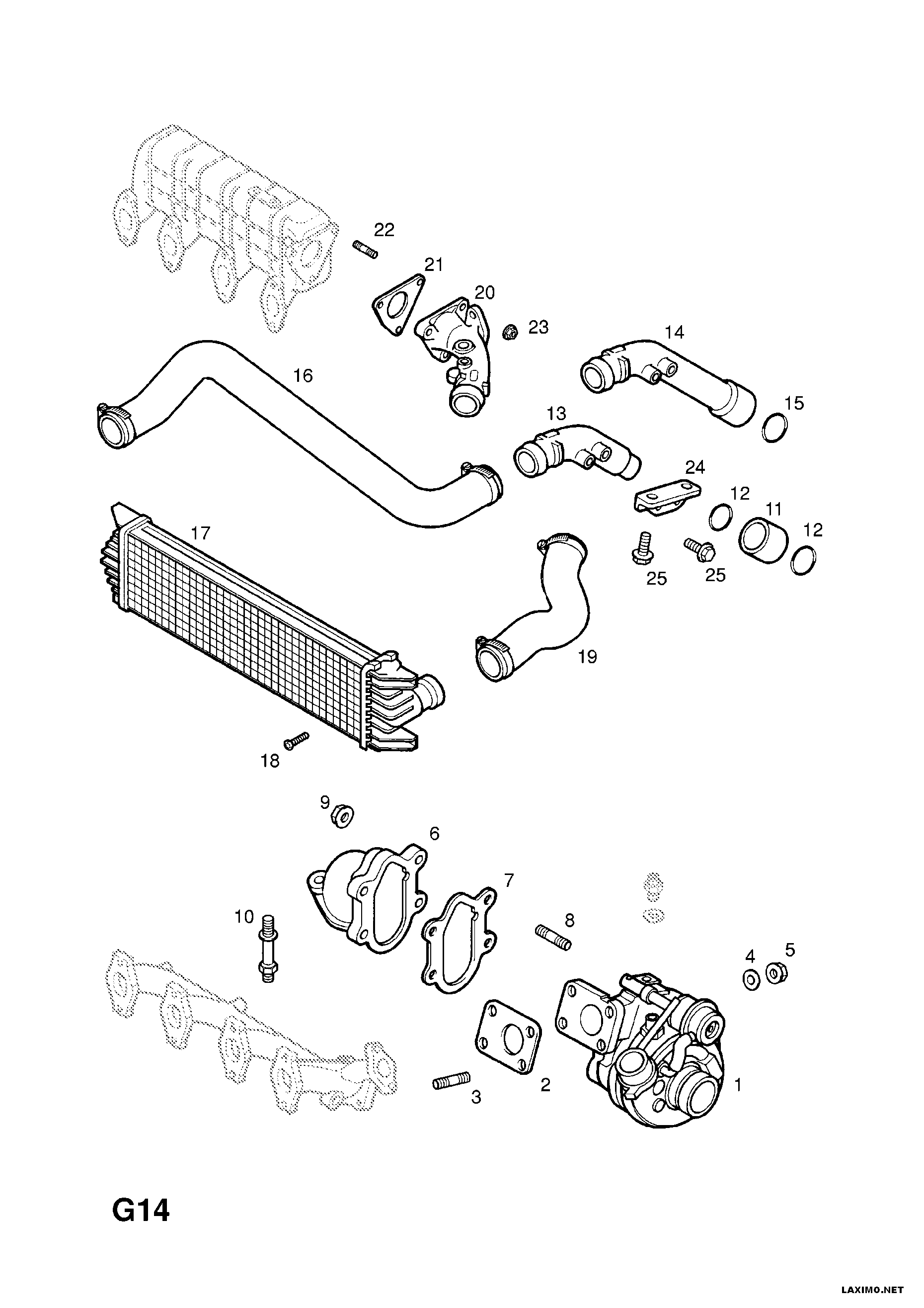 Vauxhall 8 60 077 - Kompresors, Turbopūte autospares.lv